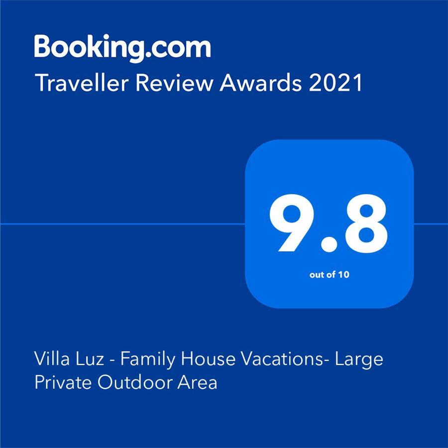 Villa Luz - Family House Vacations- Large Private Outdoor Area Santa Cruz - Madeira Exterior foto